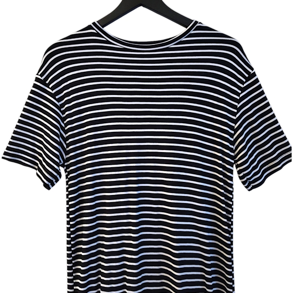 Zara Black and White Casual Maxi Shirt Dress Womens Size Small - Picture 2 of 7